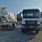 Betonomieszarki 10m3 na podwoziu MAN